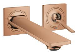 GROHE Allure İki delikli lavabo bataryası M-Boyut Bronz Warm Sunset