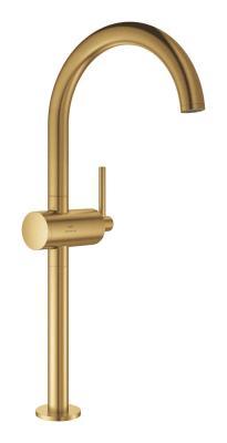 GROHE Atrio Tek kumandalı lavabo bataryası XL-Boyut Altın Brushed Cool Sunrise