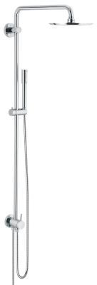 GROHE Rainshower System 210 Duvara monte yön değiştiricili duş sistemi Krom