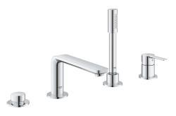 GROHE Lineare Dört delikli küvet bataryası Krom