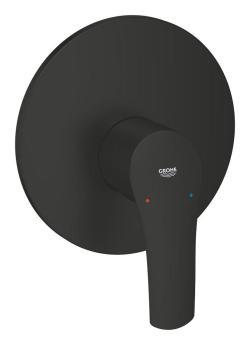 GROHE Eurosmart Ankastre duş bataryası Siyah Matt Black