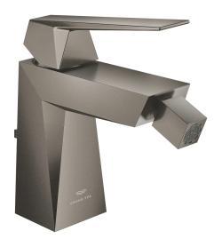 GROHE Allure Brilliant Tek kumandalı bide bataryası Antrasit Brushed Hard Graphite