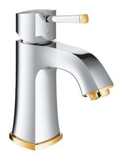 GROHE Grandera Tek kumandalı lavabo bataryası M-Boyut Krom, altın 24370IG0