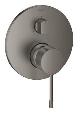 GROHE Essence Tek kumandalı 3 yönlü banyo bataryası Antrasit Brushed Hard Graphite 24169AL1