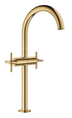 GROHE Atrio Tek delikli lavabo bataryası 1/2" XL-Boyut Altın Cool Sunrise