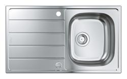 GROHE K200 Damlalıklı paslanmaz çelik eviye Paslanmaz Çelik Brushed Stainless Steel 31552SD1
