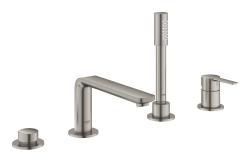 GROHE Lineare Dört delikli küvet bataryası Supersteel Infinity Kaplama
