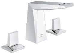 GROHE Allure Brilliant 3 delikli lavabo bataryası 1/2" M-Boyut Krom 20626000