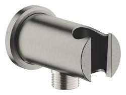GROHE Rainshower Askılı duş çıkış dirseği 1/2" Supersteel Infinity Kaplama 26658DC0