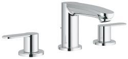 GROHE Eurostyle Cosmopolitan 3 delikli lavabo bataryası S-Boyut Krom M