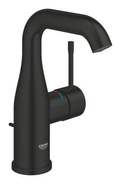 GROHE Essence Tek kumandalı lavabo bataryası M-Boyut Siyah Matt Black