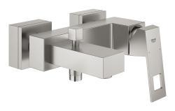 GROHE Eurocube Tek kumandalı banyo bataryası Supersteel Infinity Kaplama