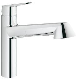 GROHE Eurodisc Cosmopolitan Tek kumandalı eviye bataryası Krom 32257002