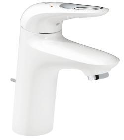 GROHE Eurostyle Tek kumandalı lavabo bataryası S-Boyut Beyaz, krom 33558LS3