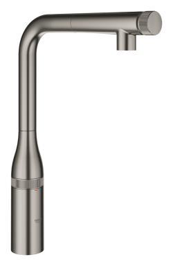 GROHE Essence SmartControl Eviye Bataryası Antrasit Brushed Hard Graphite