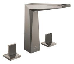 GROHE Allure Brilliant Private Collection 3 delikli lavabo bataryası L-Boyut Antrasit Brushed Hard Graphite 20667AL0
