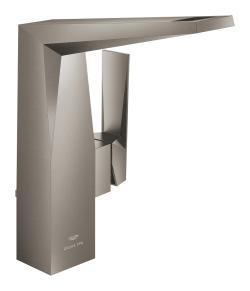 GROHE Allure Brilliant Tek kumandalı lavabo bataryası 1/2" L-Boyut Antrasit Brushed Hard Graphite 24344AL0