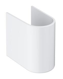 GROHE Euro Ceramic Lavabo için yarım ayak Beyaz