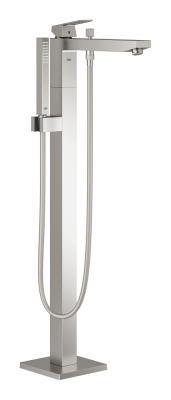GROHE Eurocube Yerden küvet bataryası Supersteel Infinity Kaplama