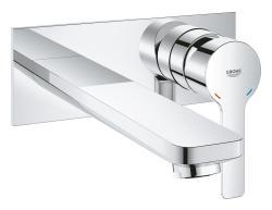 GROHE Lineare İki delikli lavabo bataryası L-Boyut Krom