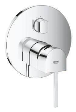 GROHE Plus Tek kumandalı 3 yönlü banyo bataryası Krom