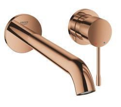 GROHE Essence İki delikli lavabo bataryası L-Boyut Bronz Warm Sunset 29193DA1