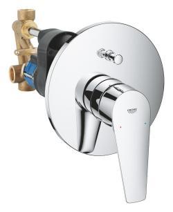 GROHE BauEdge Tek kumandalı banyo bataryası Krom 29079001