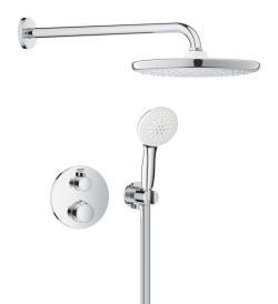 GROHE Grohtherm Tempesta 250 ile ankastre duş sistemi Krom