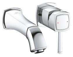 GROHE Grandera İki delikli lavabo bataryası M-Boyut Krom