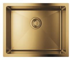 GROHE K700U Paslanmaz çelik eviye Altın Brushed Cool Sunrise