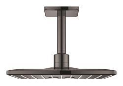 GROHE Rainshower SmartActive 310 Cube Tepe duşu seti 142 mm, 2 akışlı Antrasit Hard Graphite