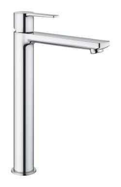 GROHE Lineare Tek kumandalı lavabo bataryası XL-Boyut Krom