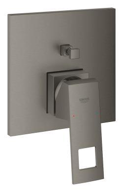 GROHE Eurocube Ankastre banyo/duş bataryası Antrasit Brushed Hard Graphite