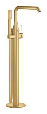 GROHE Essence Yerden küvet bataryası Altın Brushed Cool Sunrise 25248GN1