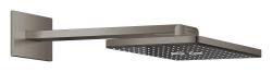 GROHE Rainshower Aqua Tepe duşu seti 400 x 230 mm, 2 fonksiyonlu Antrasit Brushed Hard Graphite