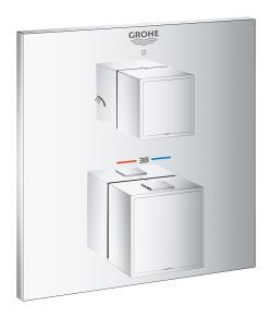 GROHE Grohtherm Cube Termostatik banyo/duş bataryası Krom