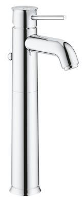GROHE BauClassic Tek kumandalı lavabo bataryası Krom XL