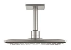 GROHE Rainshower SmartActive 310 Cube Tepe duşu seti 142 mm, 2 akışlı Supersteel Infinity Kaplama