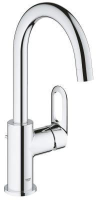 GROHE BauLoop Tek kumandalı lavabo bataryası Krom 23091000