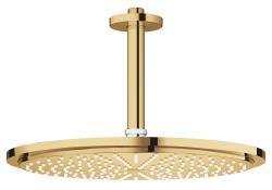 GROHE Rainshower Cosmopolitan 310 Tepe duşu seti 142 mm, tek akışlı Altın Cool Sunrise