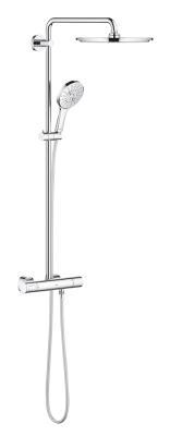 GROHE Rainshower SmartActive 310 Duvara monte termostatik bataryalı duş sistemi Krom 27968001