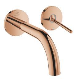 GROHE Atrio 2 Delikli joystick lavabo bataryası Bronz Warm Sunset 29410DA0