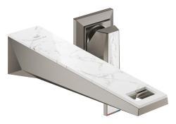 GROHE Allure Brilliant Private Collection İki delikli lavabo bataryası M-Boyut Antrasit Brushed Hard Graphite 29519AL0