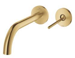 GROHE Atrio 2 Delikli joystick lavabo bataryası Altın Brushed Cool Sunrise 29406GN0