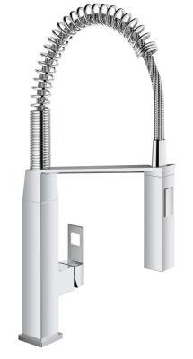 GROHE Eurocube Tek kumandalı eviye bataryası Krom 31395000