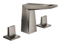 GROHE Allure Brilliant 3 delikli lavabo bataryası 1/2" M-Boyut Antrasit Brushed Hard Graphite 20626AL0