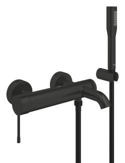 GROHE Essence Tek kumandalı banyo bataryası Siyah Matt Black 336282431