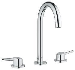 GROHE Concetto 3 delikli lavabo bataryası L-Boyut Krom