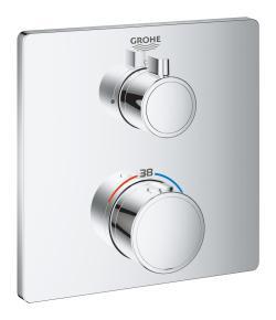 GROHE Grohtherm Ankastre termostatik banyo bataryası Krom 24078000