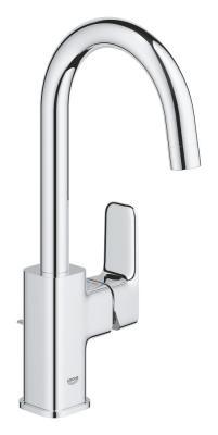 GROHE Cubeo Tek kumandalı lavabo bataryası 1/2" L-Boyut Krom